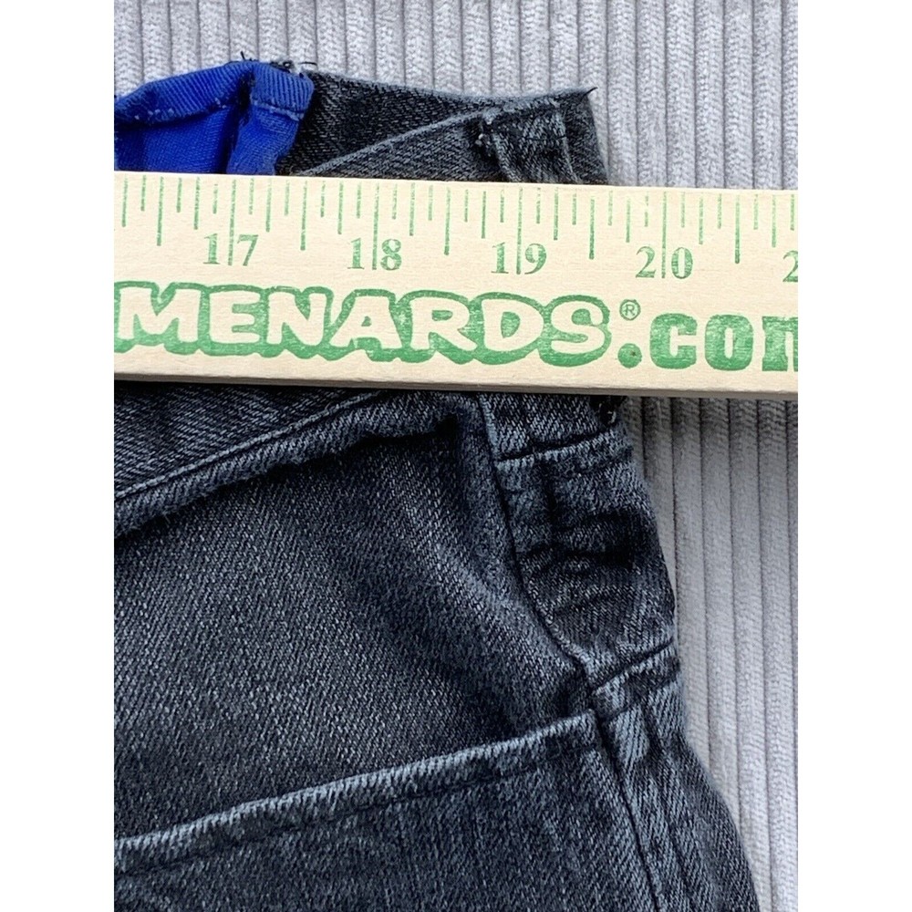 Sean John Denim Jeans Men's Size 38 Black Holiday 2009 Side Zip 100% Cotton Rare - Picture 4 of 16